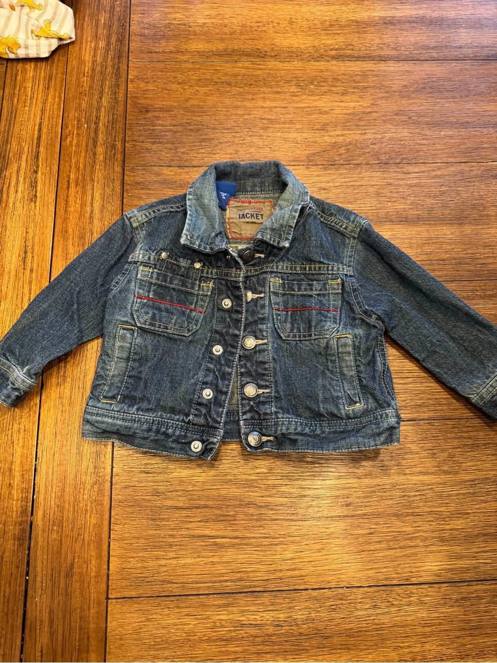 OshKosh B'gosh Kids Dark Blue Denim Jacket